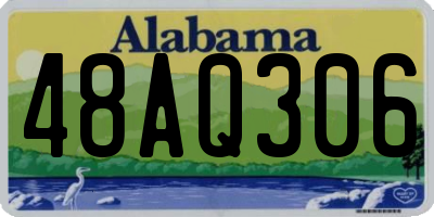 AL license plate 48AQ306