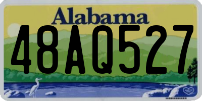 AL license plate 48AQ527
