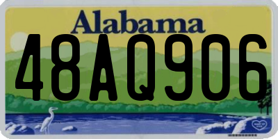 AL license plate 48AQ906