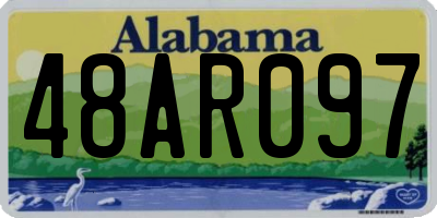 AL license plate 48AR097