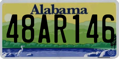 AL license plate 48AR146