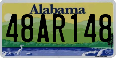 AL license plate 48AR148