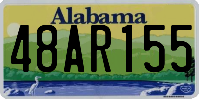 AL license plate 48AR155