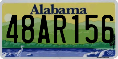 AL license plate 48AR156