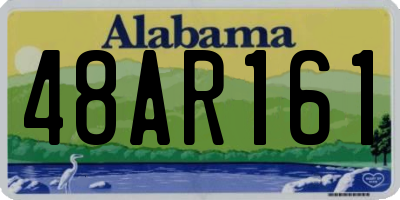 AL license plate 48AR161
