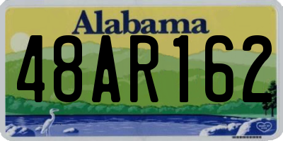 AL license plate 48AR162