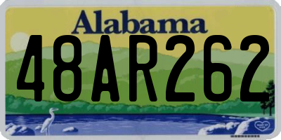 AL license plate 48AR262