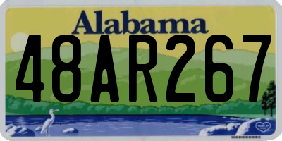 AL license plate 48AR267