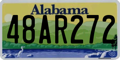 AL license plate 48AR272
