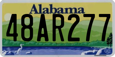 AL license plate 48AR277