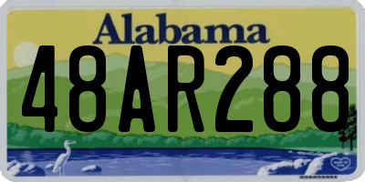 AL license plate 48AR288