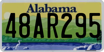AL license plate 48AR295