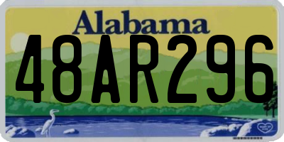 AL license plate 48AR296
