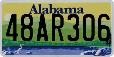 AL license plate 48AR306