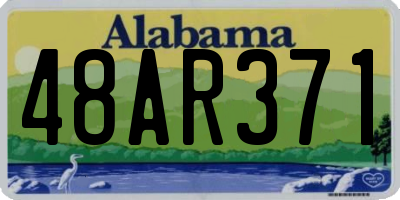 AL license plate 48AR371