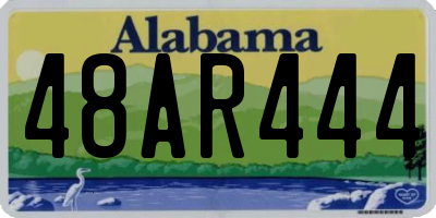 AL license plate 48AR444