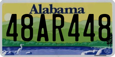 AL license plate 48AR448