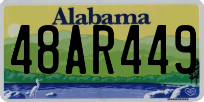 AL license plate 48AR449