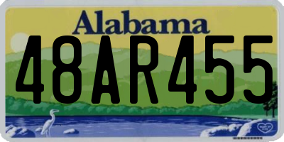 AL license plate 48AR455