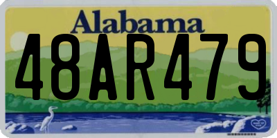 AL license plate 48AR479