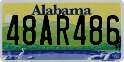 AL license plate 48AR486