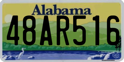 AL license plate 48AR516