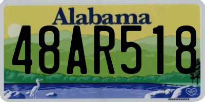 AL license plate 48AR518