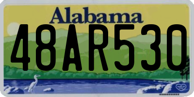 AL license plate 48AR530