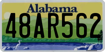 AL license plate 48AR562