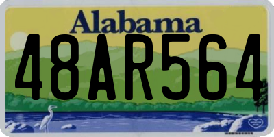 AL license plate 48AR564