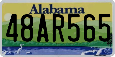 AL license plate 48AR565