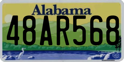 AL license plate 48AR568