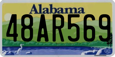 AL license plate 48AR569
