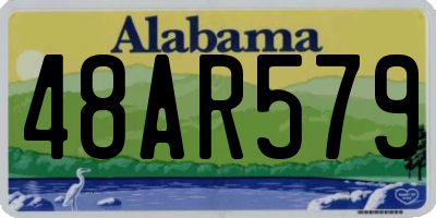 AL license plate 48AR579
