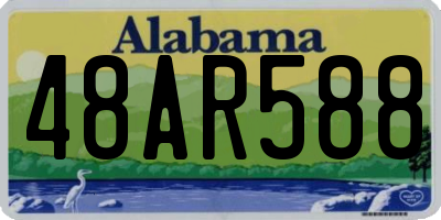 AL license plate 48AR588