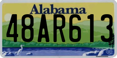 AL license plate 48AR613