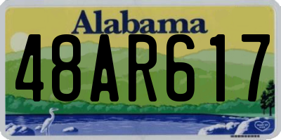 AL license plate 48AR617