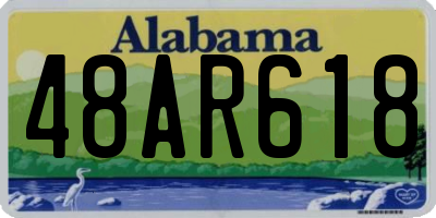 AL license plate 48AR618