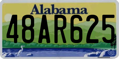 AL license plate 48AR625