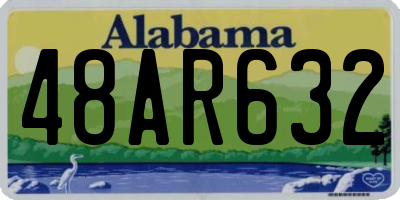 AL license plate 48AR632