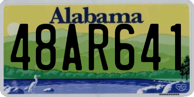 AL license plate 48AR641