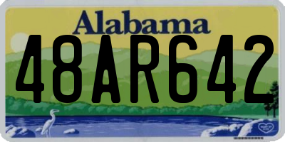 AL license plate 48AR642
