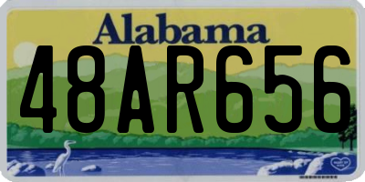 AL license plate 48AR656