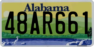 AL license plate 48AR661