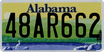 AL license plate 48AR662