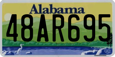 AL license plate 48AR695
