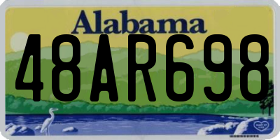 AL license plate 48AR698