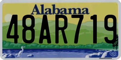 AL license plate 48AR719