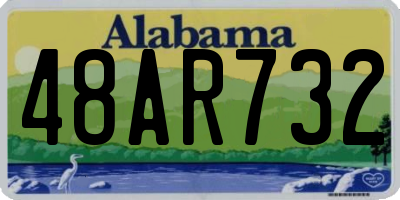 AL license plate 48AR732