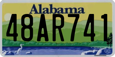 AL license plate 48AR741